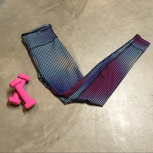 lululemon athletica Pants - Lululemon Wonder Under Polka Dot Leggings